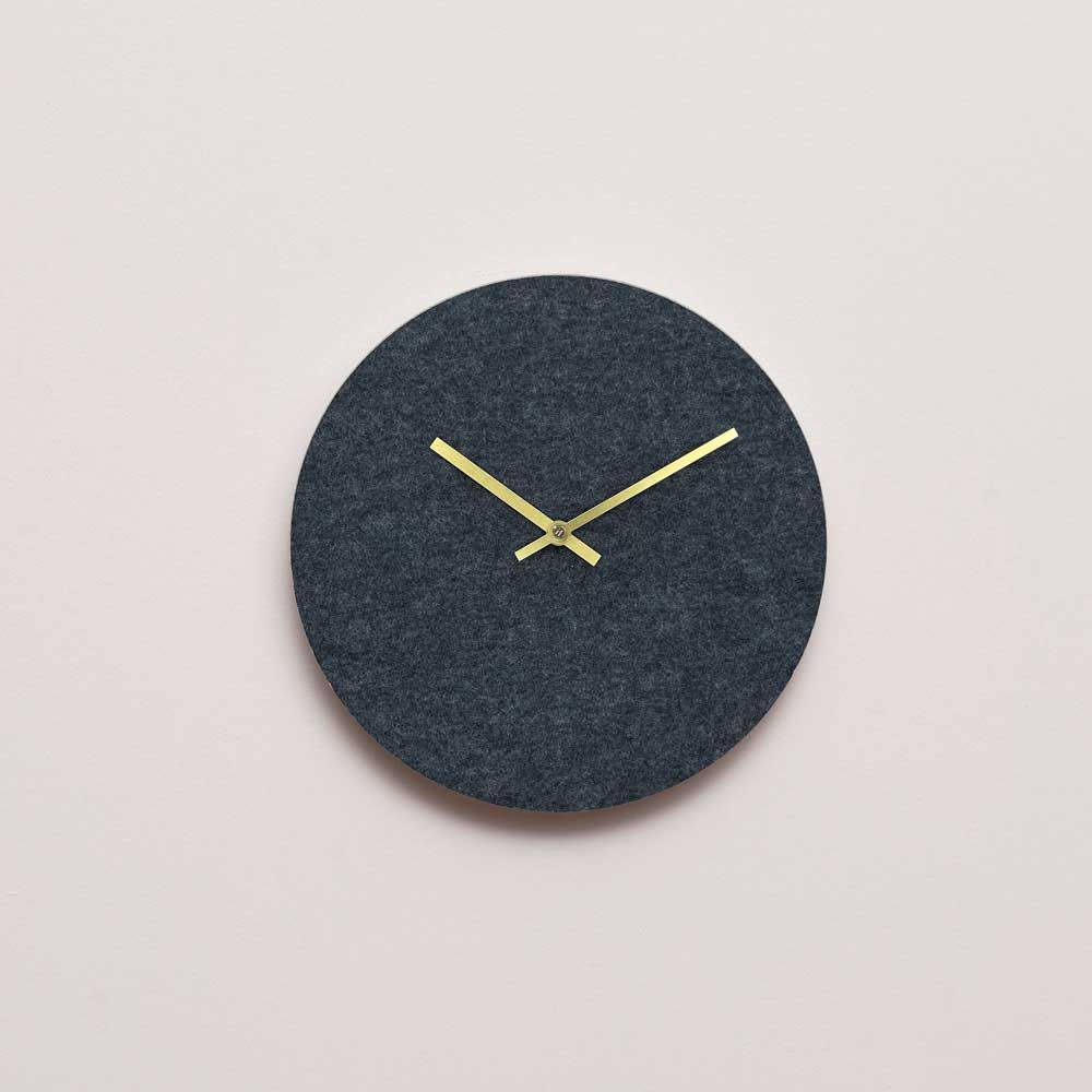 Hemverk Felt Gris Foncé - Horloge