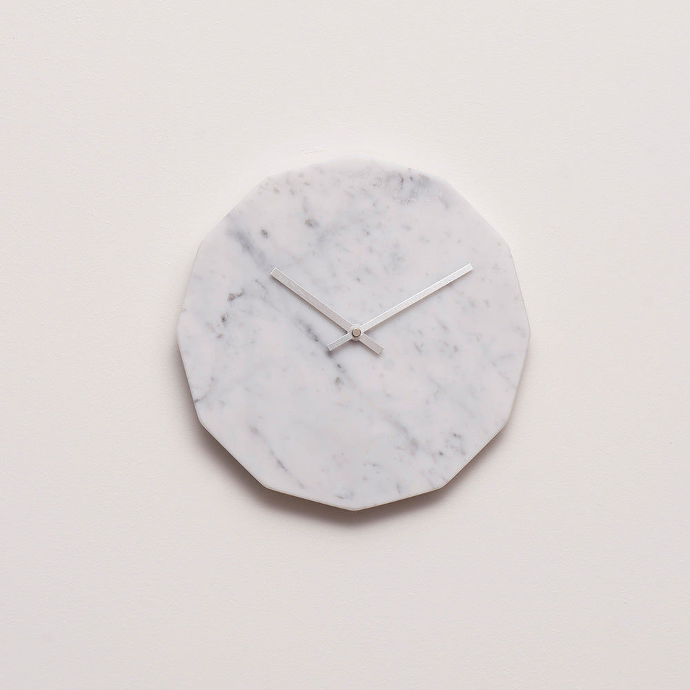 Horloge murale Hemverk DK Marbre Blanc – Ø28 cm