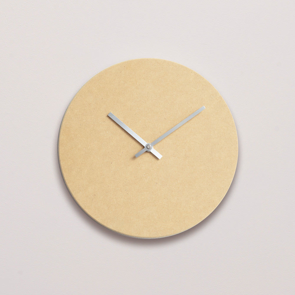 Horloge murale Hemverk DK Shape Jaune – Ø28/Ø38 cm