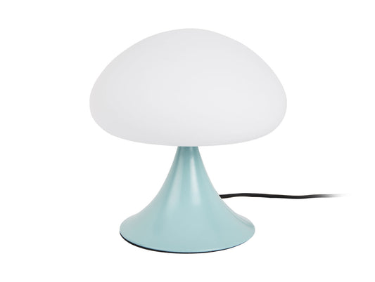 Lampe de table Leitmotiv Hongo fer bleu brumeux