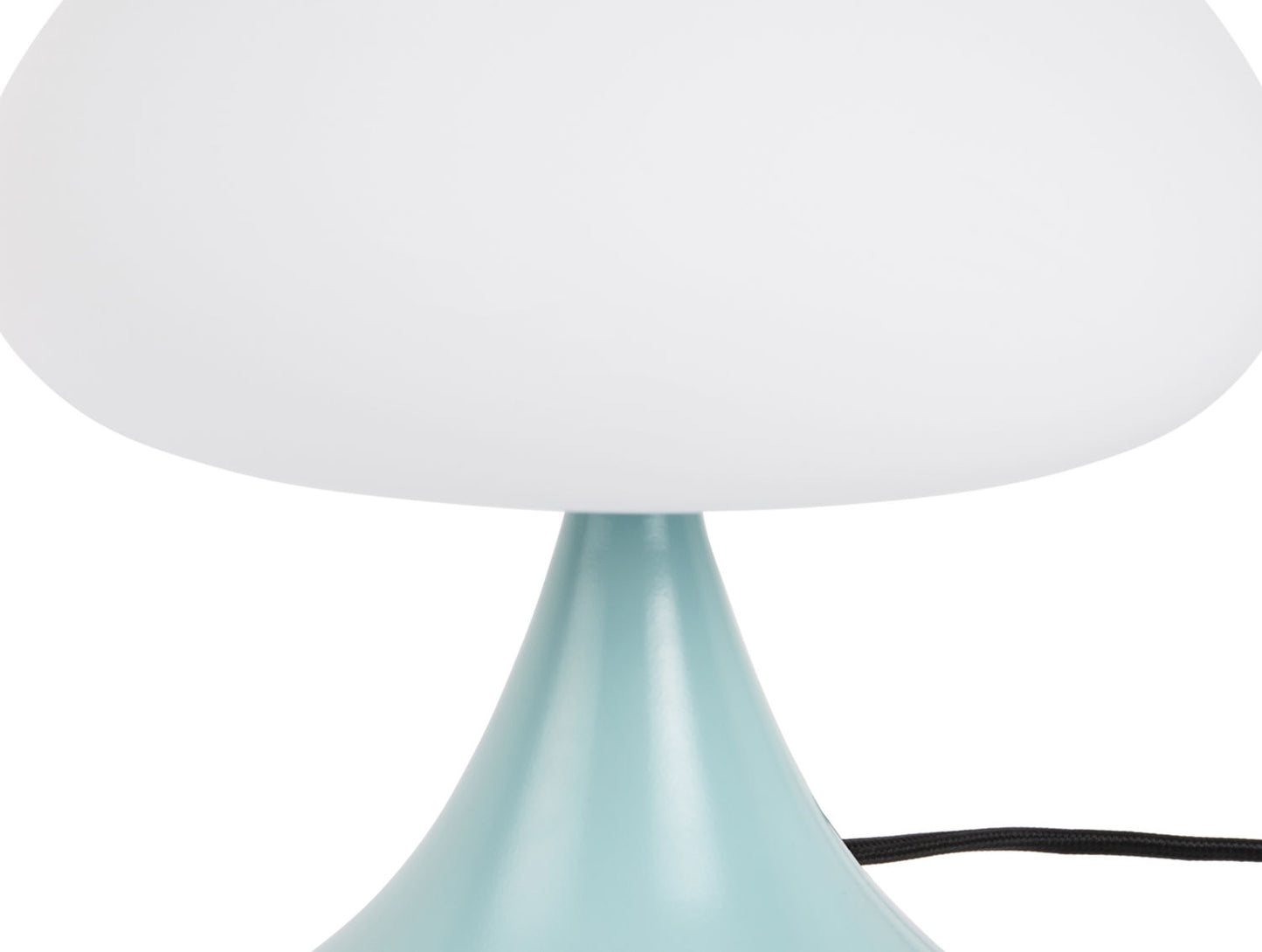 Lampe de table Leitmotiv Hongo fer bleu brumeux