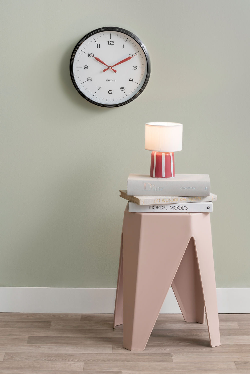 Lampe de table Leitmotiv Verano LED rouge ocre