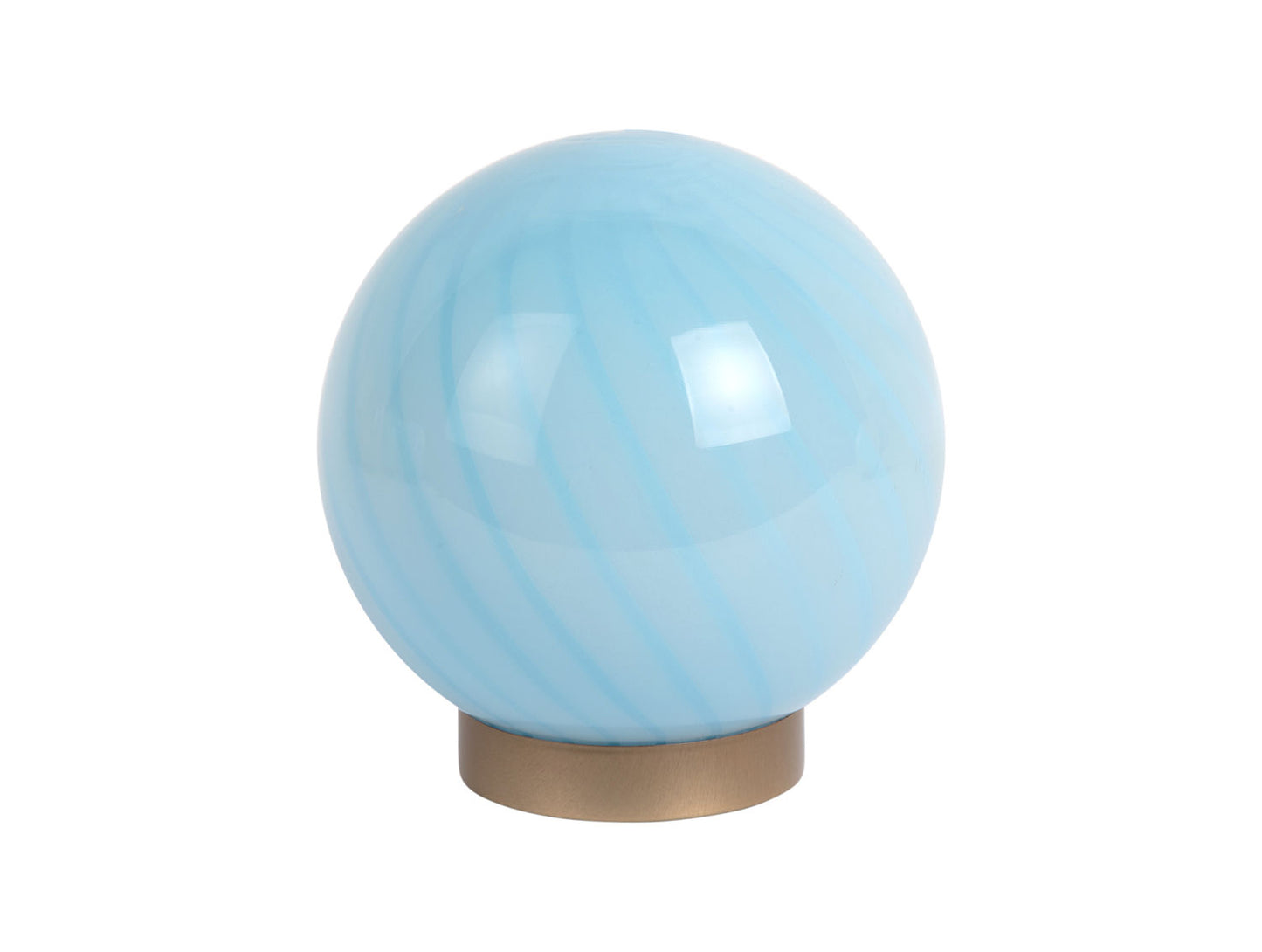 Lampe de table Leitmotiv Summer Globe petit bleu doux