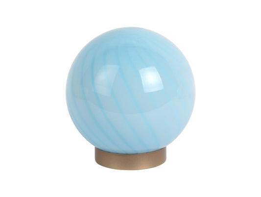 Lampe de table Leitmotiv Summer Globe petit bleu doux