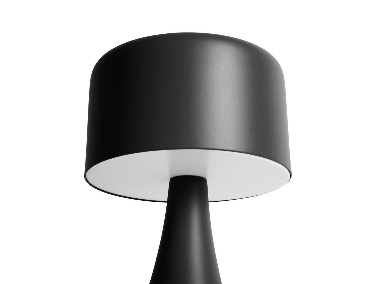 Lampe de table Leitmotiv Nora en fer noir mat LED