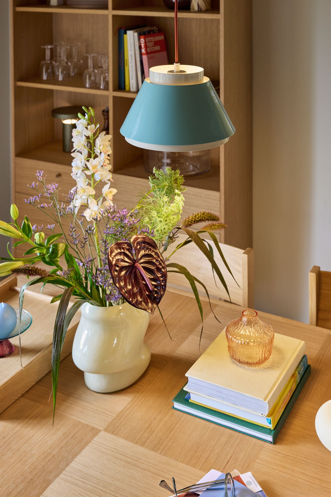 Hübsch Fuyu Vases Orange (set de 3)