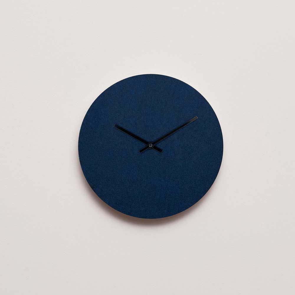 Hemverk Felt Bleu Foncé - Horloge