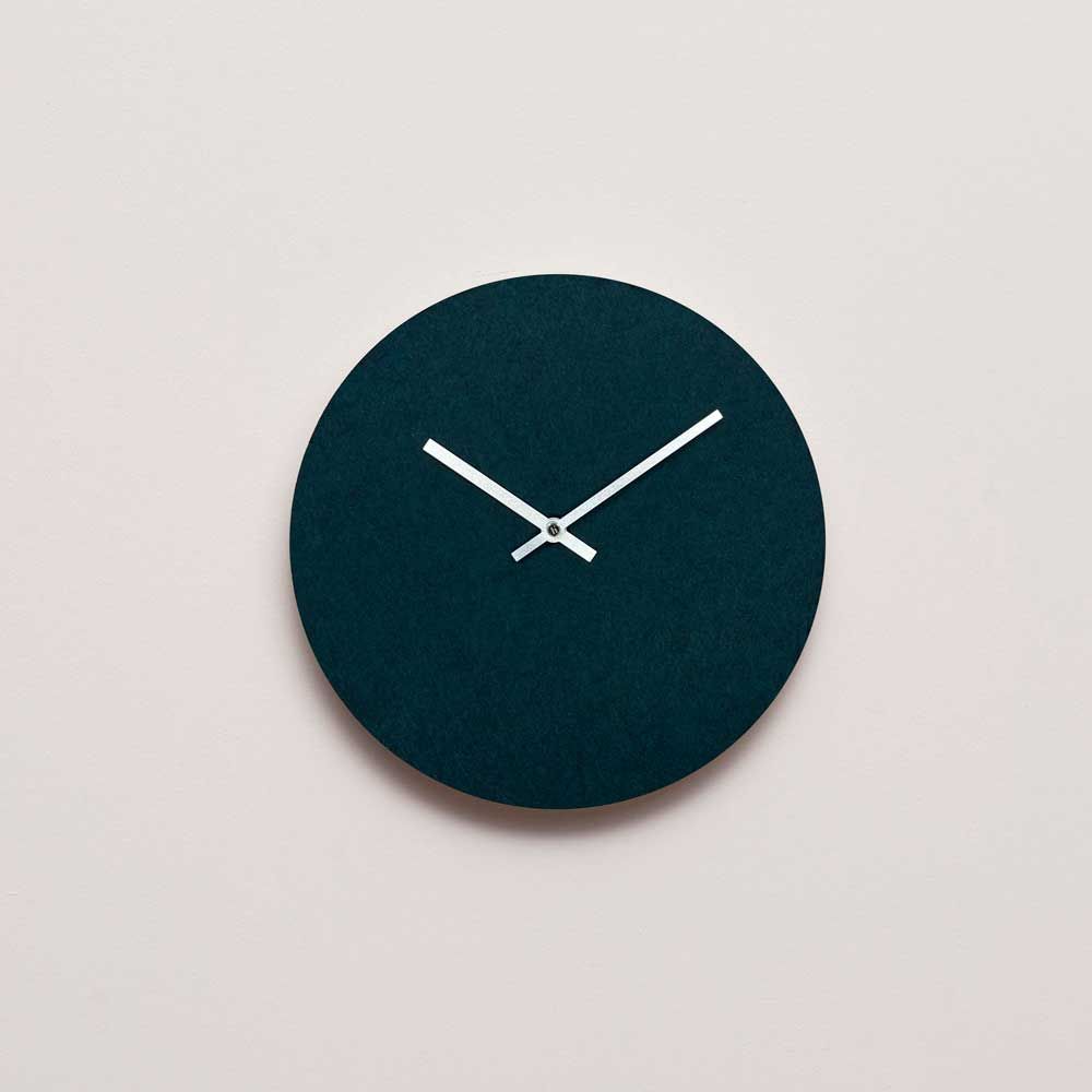 Hemverk Felt Vert Foncé - Horloge