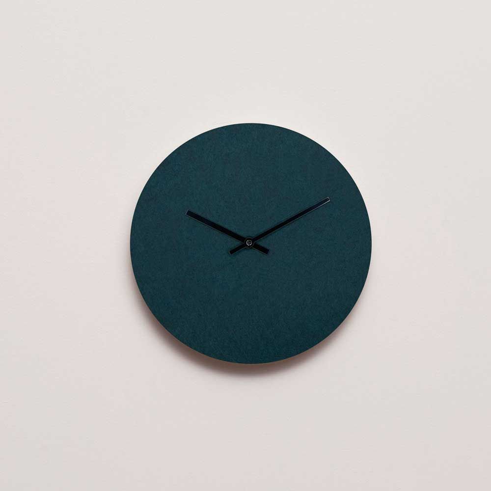 Hemverk Felt Vert Foncé - Horloge