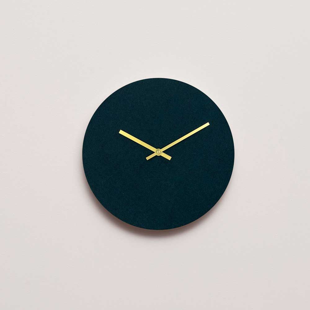 Hemverk Felt Vert Foncé - Horloge