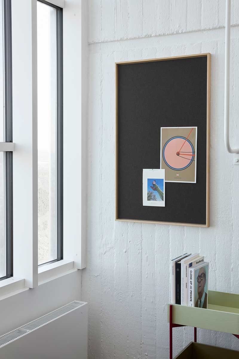 Tableau d'affichage Hemverk Recy. – Feutre gris foncé – 4 tailles.