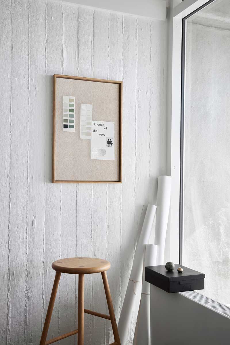 Tableau d'affichage Hemverk Recy – Feutre beige – 4 tailles.