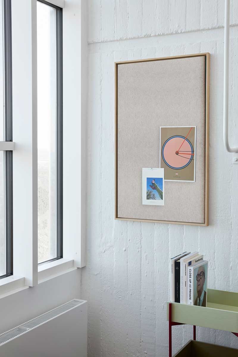 Tableau d'affichage Hemverk Recy – Feutre beige – 4 tailles.