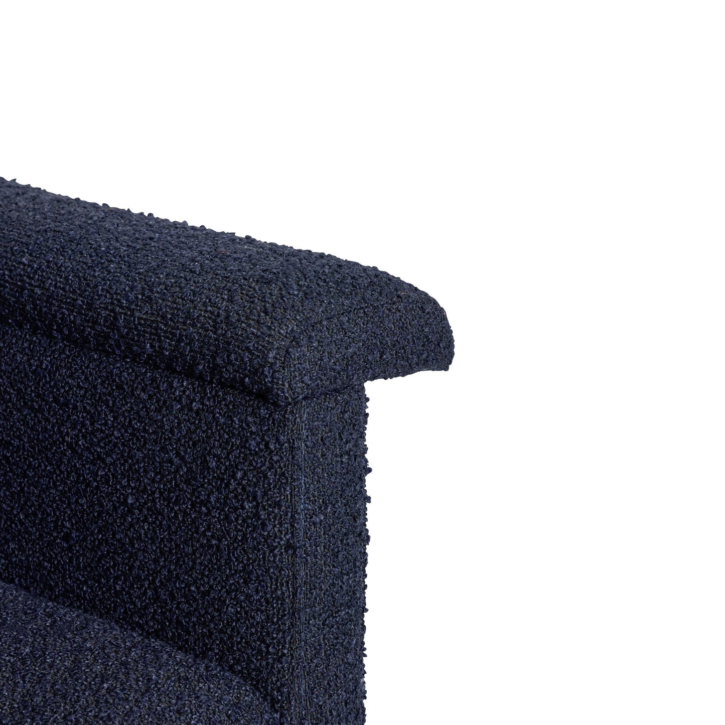 Hübsch Softy Fauteuil lounge Bleu foncé (set de 2)