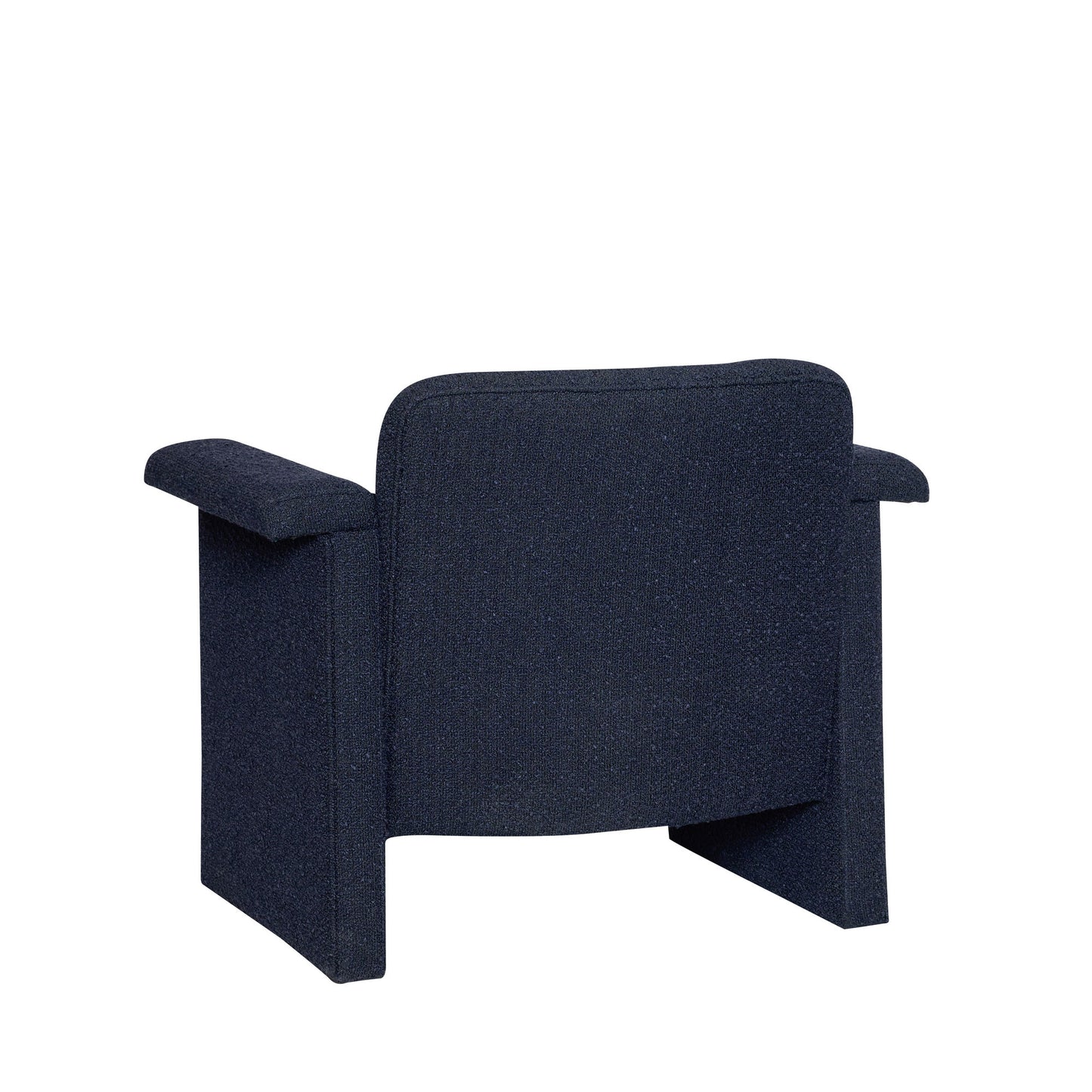 Hübsch Softy Fauteuil lounge Bleu foncé (set de 2)