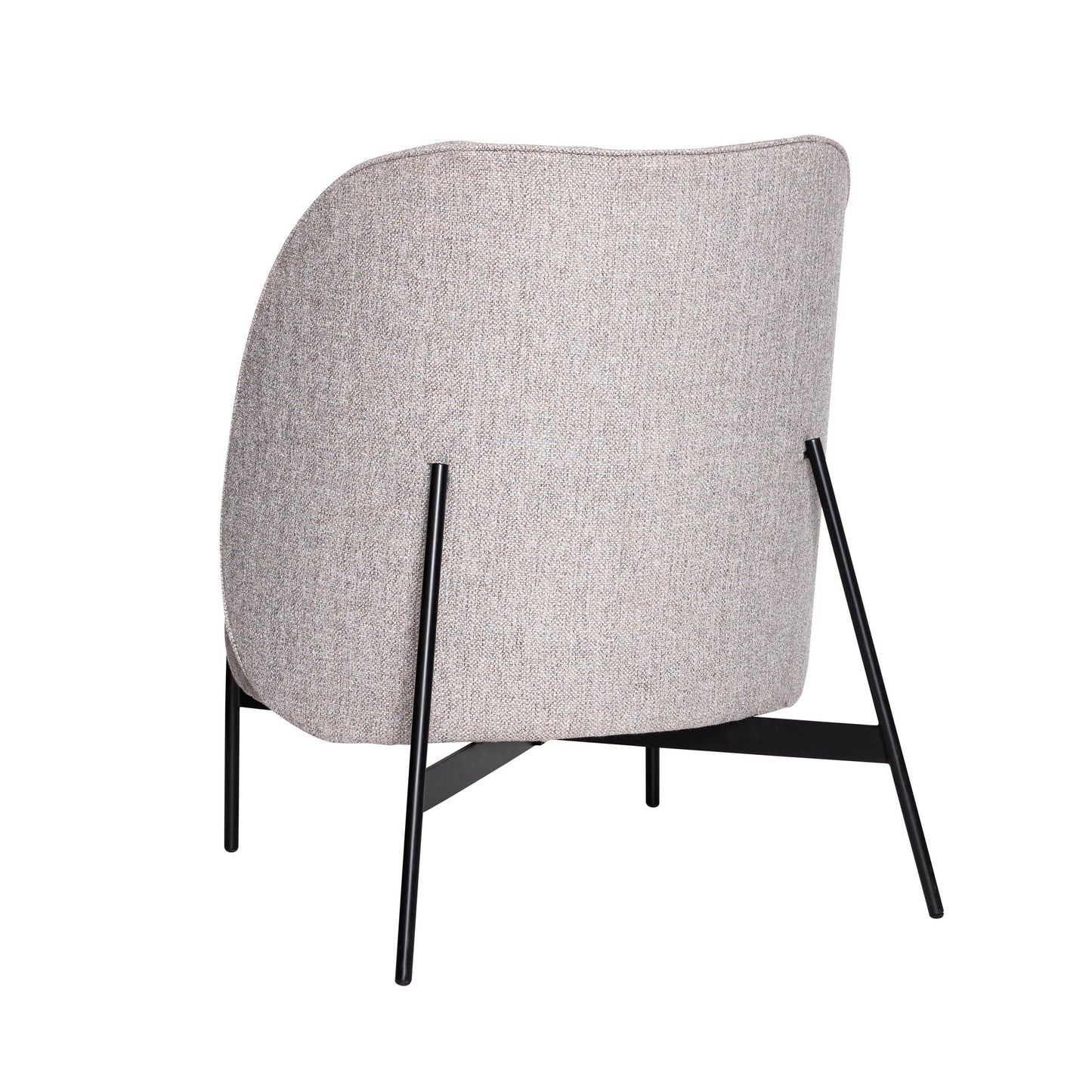 Hübsch Area Fauteuil lounge Gris clair