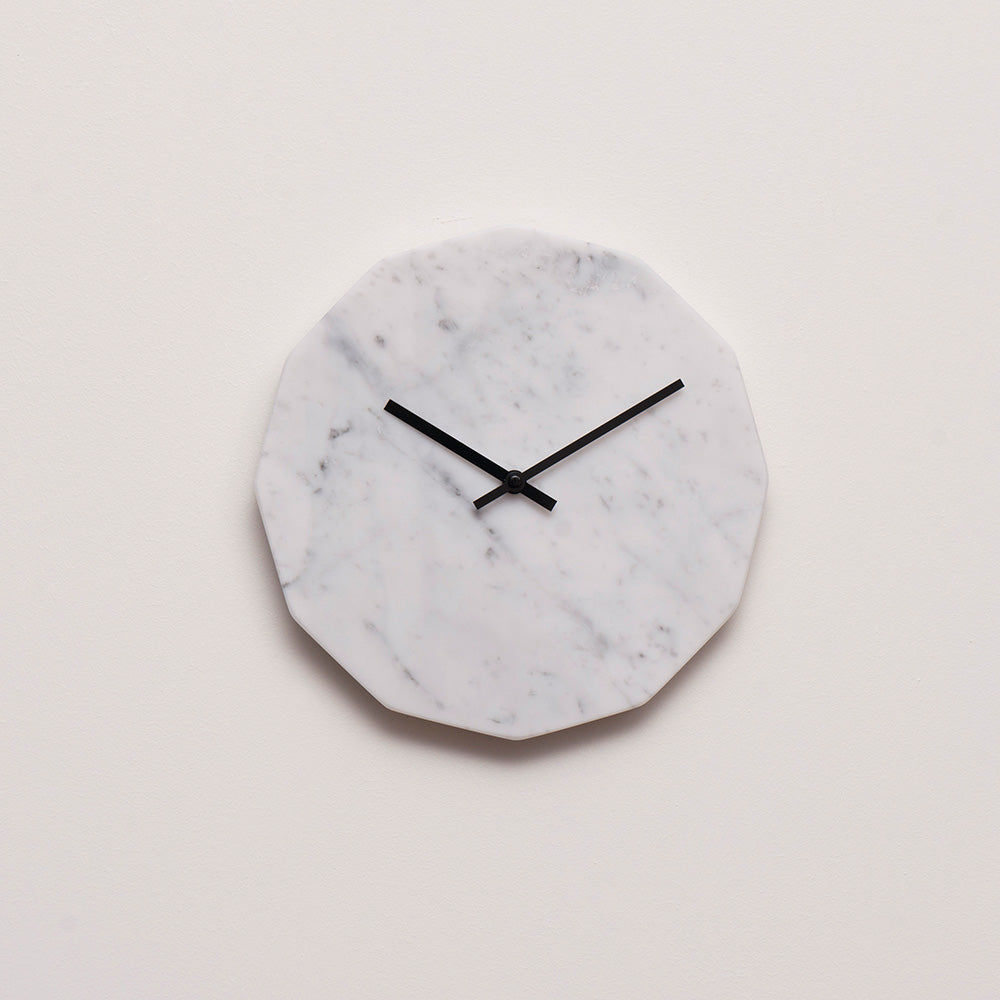 Horloge murale Hemverk DK Marbre Blanc – Ø28 cm