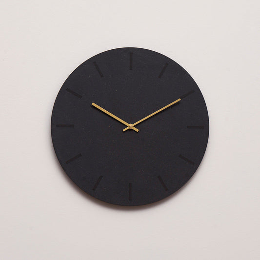 Horloge murale Hemverk DK Poudre Noir – Ø28/Ø38 cm