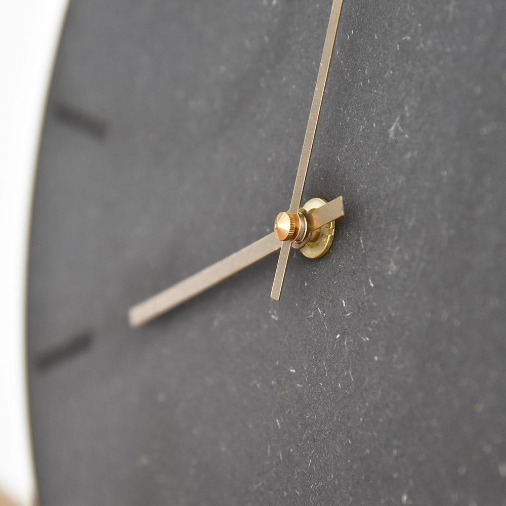 Horloge murale Hemverk DK Poudre Noir – Ø28/Ø38 cm