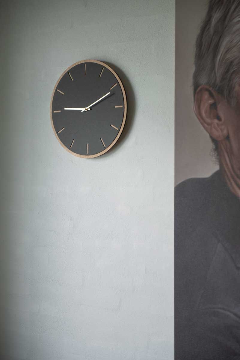 Lampe Hemverk DK Noir Chêne – Ø28/Ø38 cm