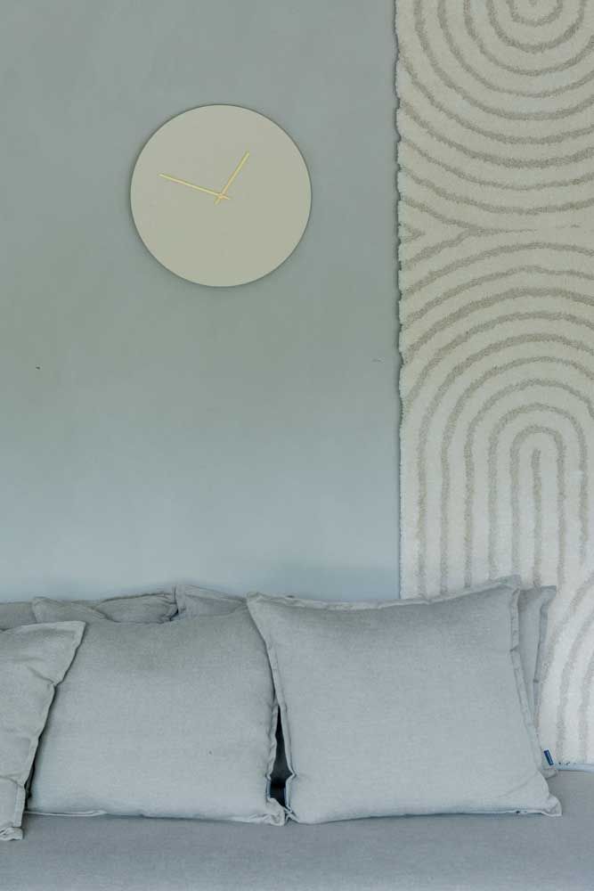 Horloge murale Hemverk Really couleur crème - Ø28cm/38cm