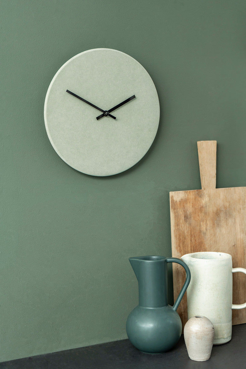 Horloge murale Hemverk DK Shape Kaki – Ø28/Ø38 cm