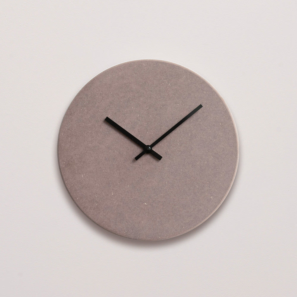 Horloge murale Hemverk DK Shape Chocolate – Ø28/Ø38 cm