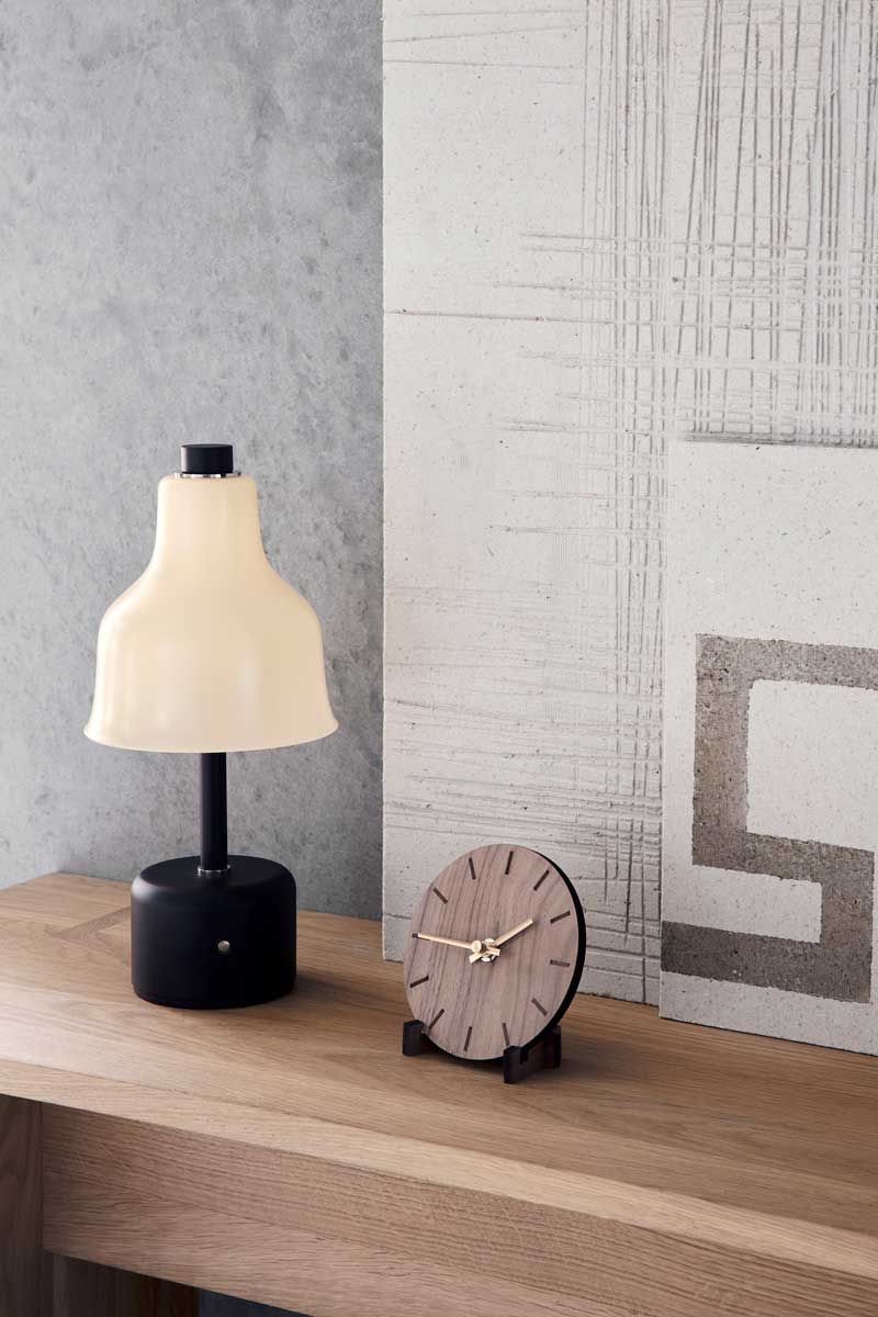 Hemverk Walnut - Ø12cm - Horloge