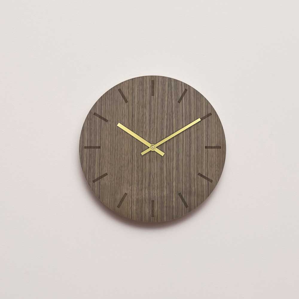 Horloge murale Hemverk DK en noyer – Ø28/Ø38 cm