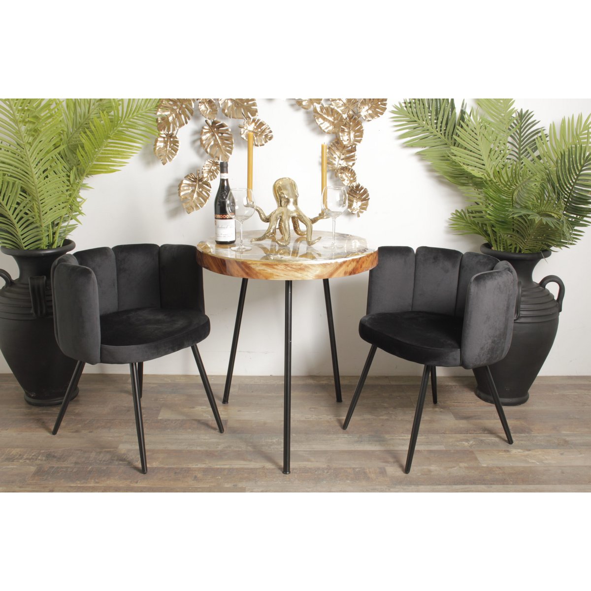 Chaise High Five noire
